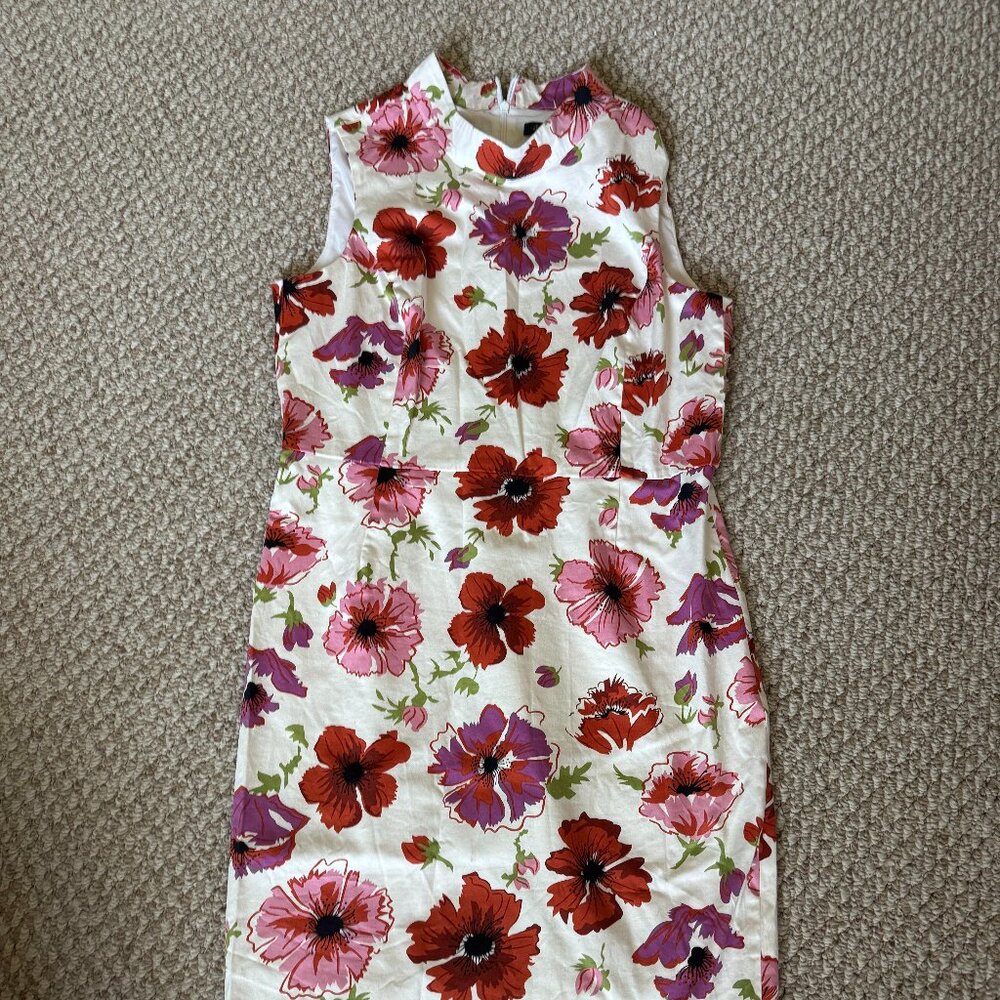 Brooks Brothers Mock Neck Floral New Without Tags